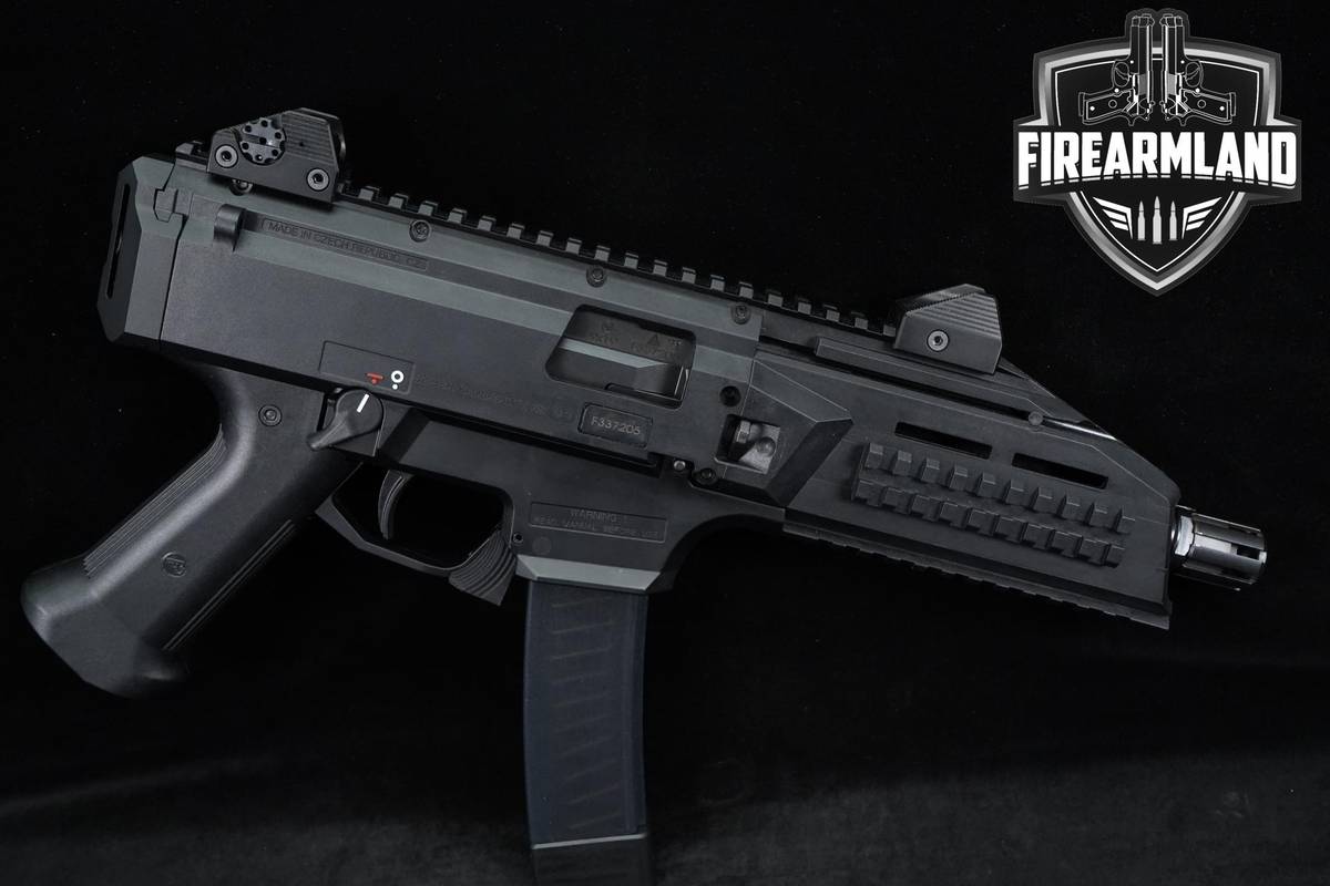DISCONTINUED CZ Scorpion EVO 3 S1 Pistol 9mm 7.72 +4 MAGS