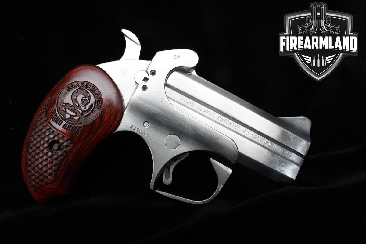 Bond Arms Snake Slayer 45 Colt 3.5" Stainless Steel Snake Bond Arms Slayer 