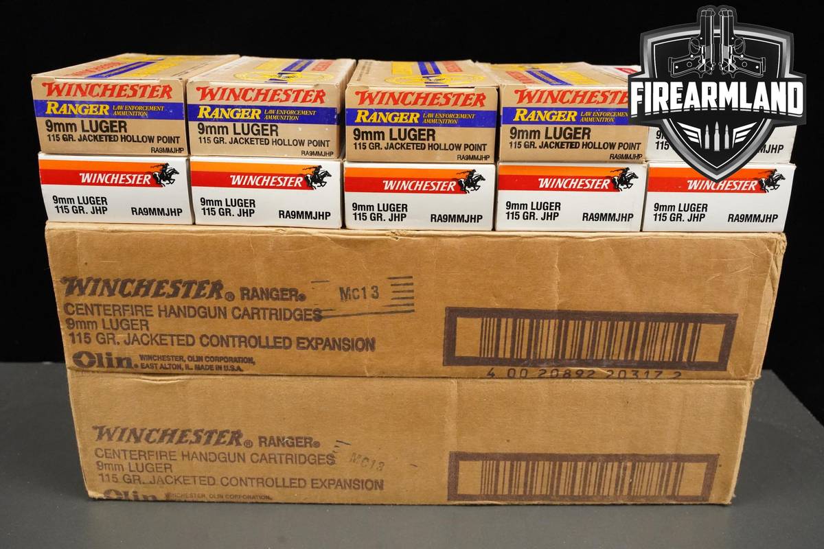 9mm Ammo 9mm Ammunition 1500 ROUNDS