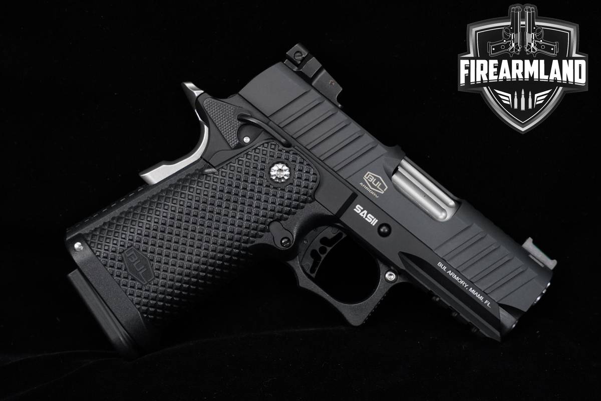 BUL Armory SAS II Ultralight UL 9mm 1911 3.25" 2011 +2 MAGS & ORIG BOX