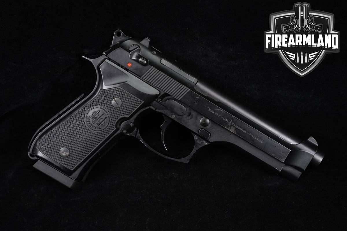 VINTAGE 1980's Beretta 92-F 9mm 4.9" Bruniton Black FS 92F DA/SA