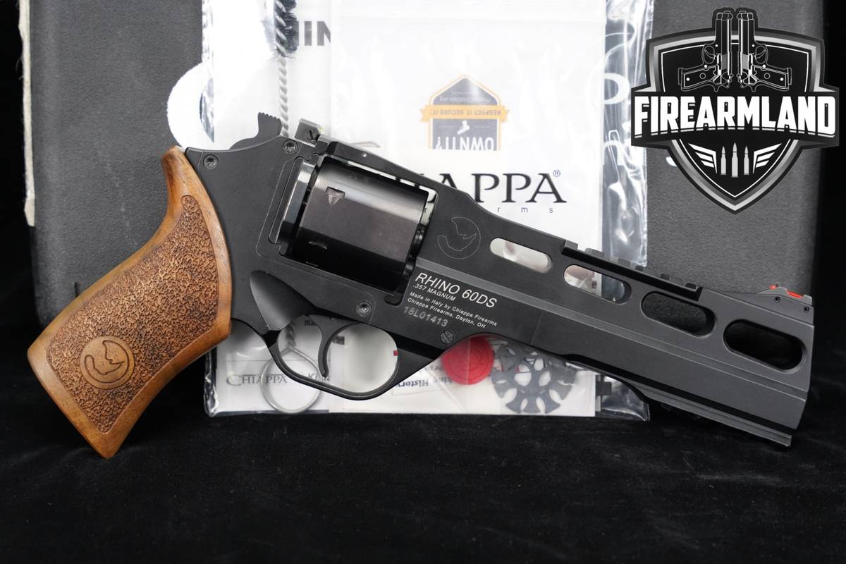 Chiappa Firearms Rhino 60DS 357 Magnum 60-DS Low Bore +ORIG CASE