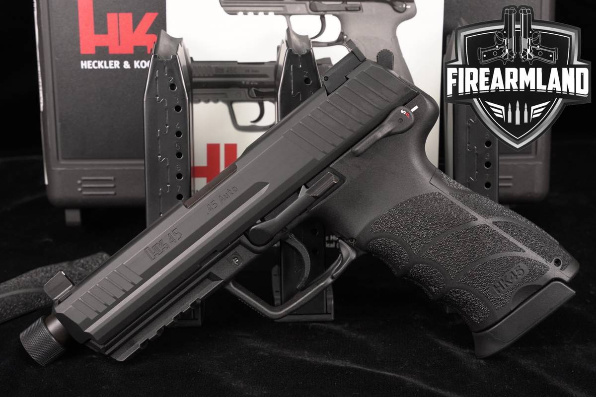 Heckler & Koch HK45 Tactical, Variant 1 45 ACP H&K +4 MAGS & ORIG CASE