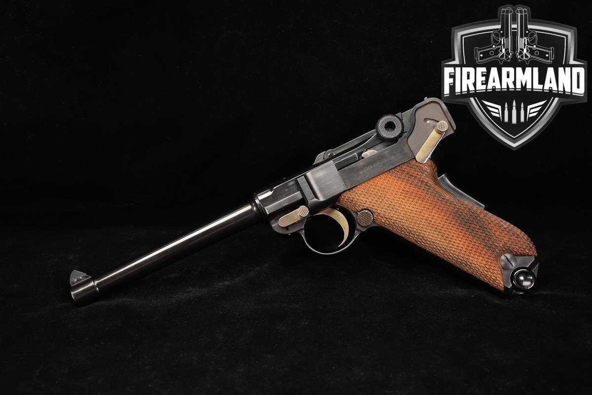 1972 Mauser-Werke P.08 PARABELLUM American Eagle 9mm 6" P08 P-08 Interarms