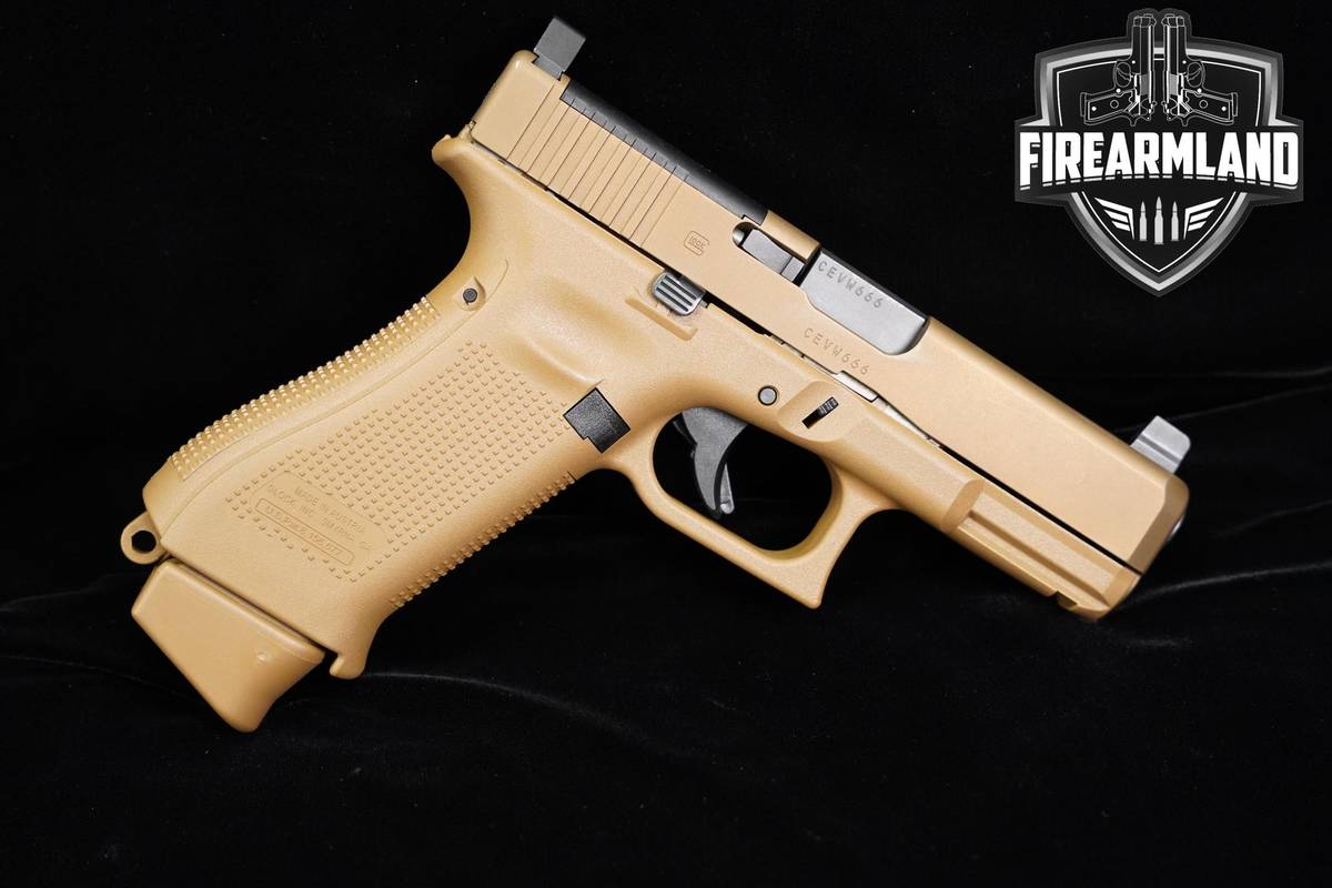 OPTICS READY Glock G19X MOS Exclusive 9mm 4.02" Coyote Tan G19 X +ORIG CASE