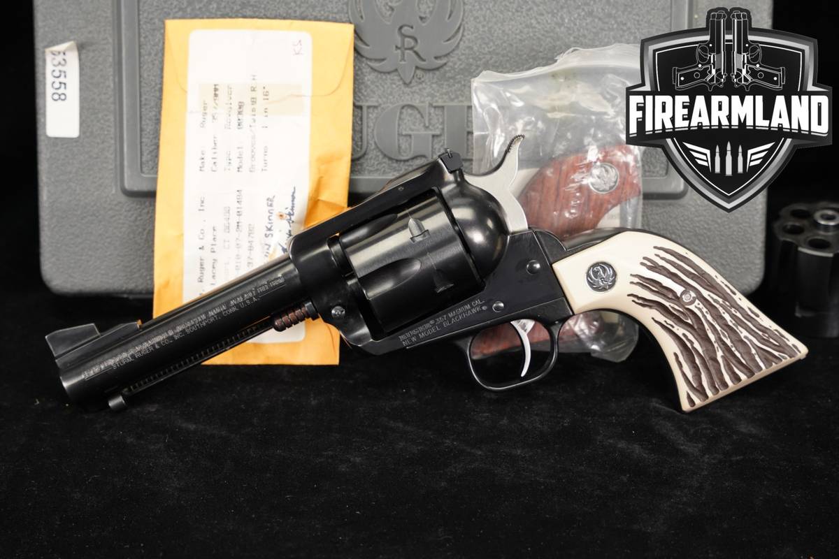 2-CYLINDER SET Ruger New Model Blackhawk 357 Magnum / 9mm Luger 4.62"