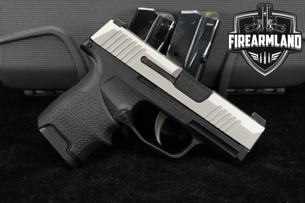 Sig Sauer P365 9mm 3.1 Two-Tone Stainless P 365 +3 MAGS & ORIG CASE