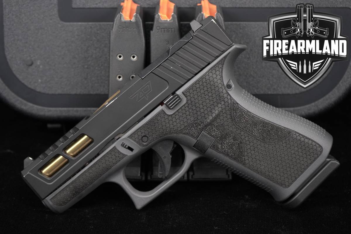 Glock 43X G43X 9mm Zaffiri Precision SLIDE & BARREL +4 MAGS & ORIG CASE