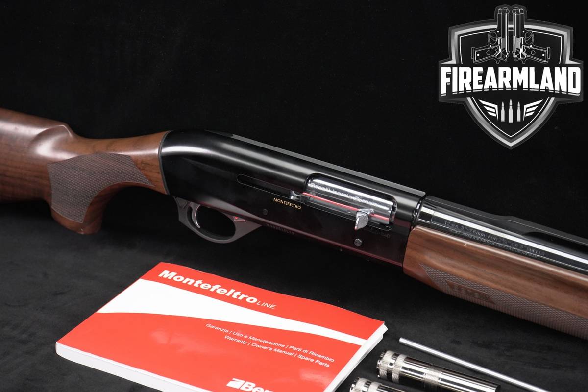 Benelli Montefeltro 12-Gauge 30 Black & Walnut 3" Inertia-Driven + CHOKES
