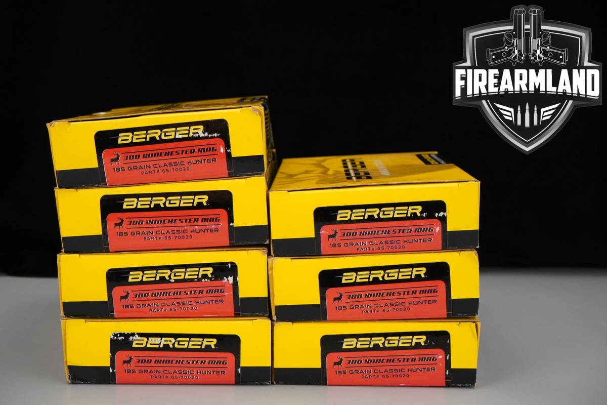 120 RDS! 300 Win Mag Winchester Magnum Ammo