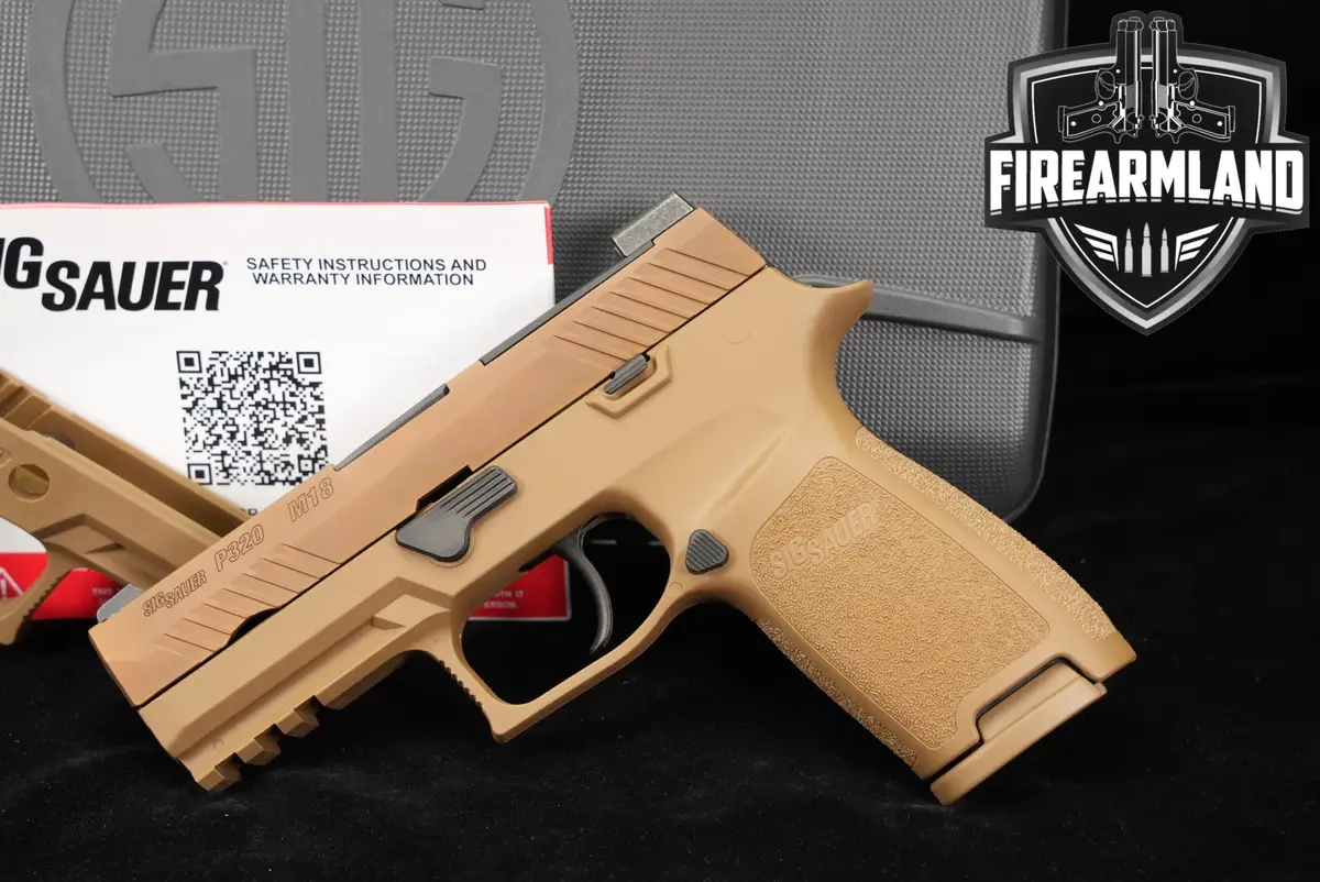 Sig Sauer P320-M18 9mm 3.9" Optics-Ready Coyote Tan P 320 M 18 +ORIG CASE