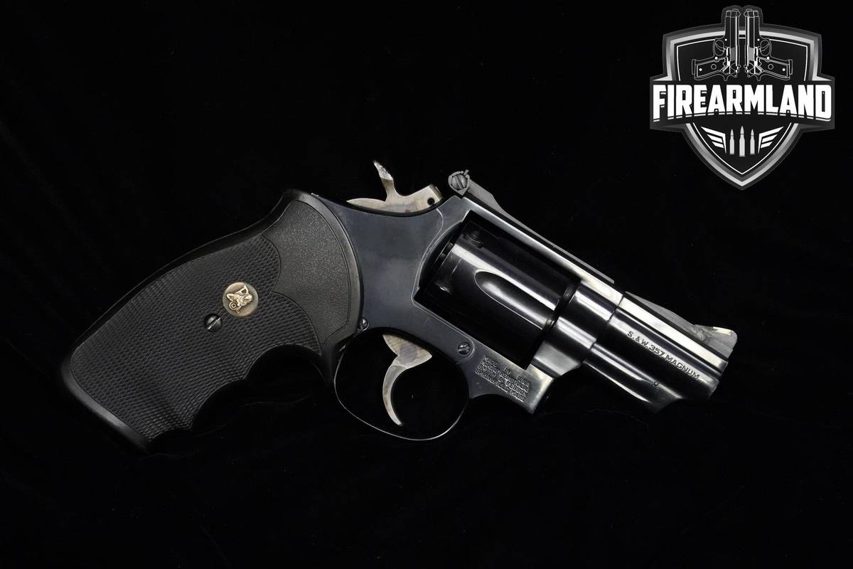 COLLECTOR 1986 Smith & Wesson Model 19-5 Combat Magnum S&W 357 Mag DA/SA