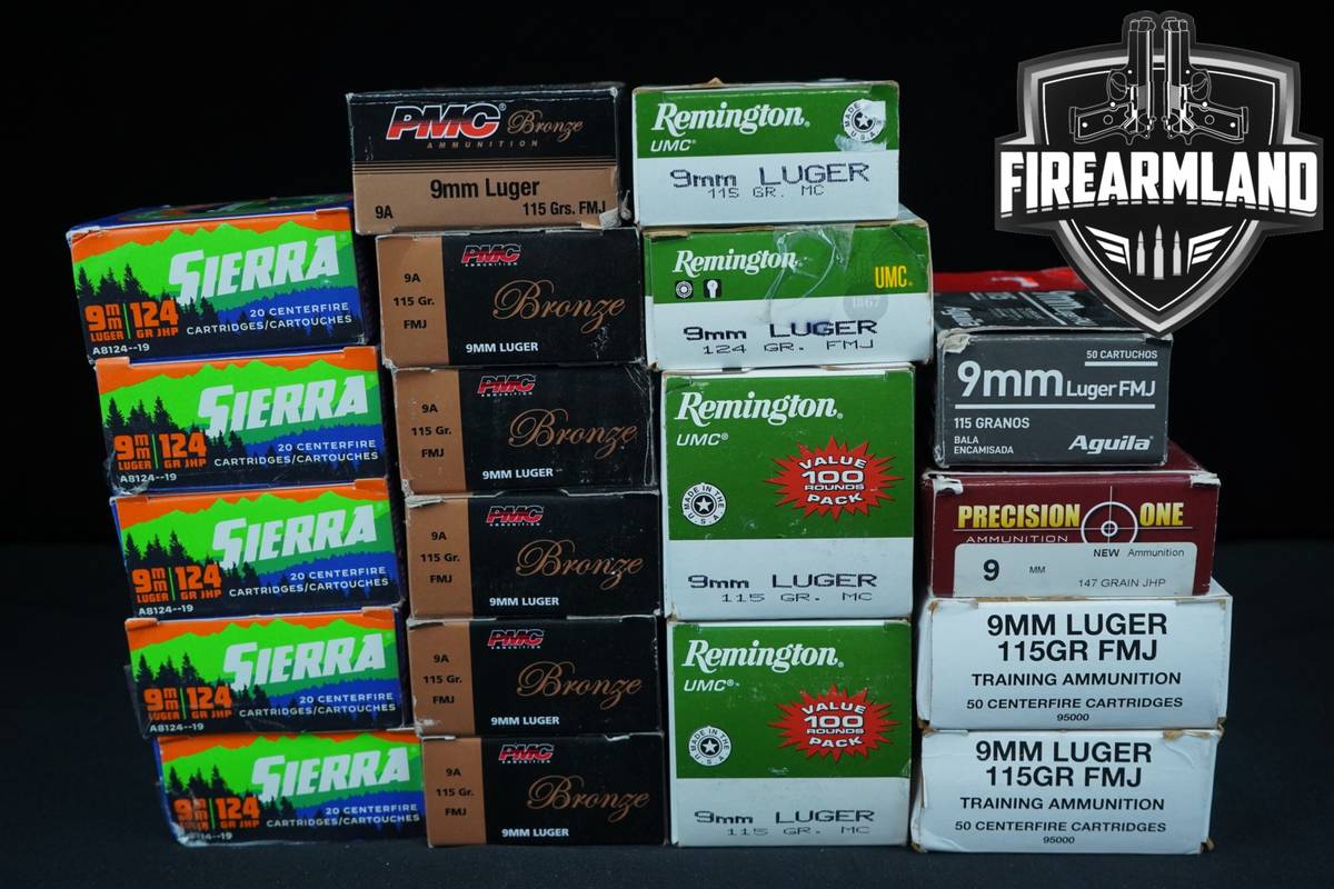 900 RDS! 9mm Ammo 9-mm Ammunition