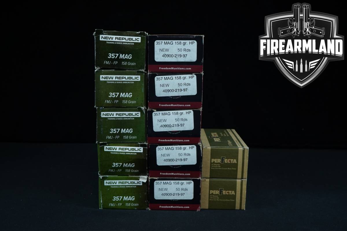 600 RDS! 357 Magnum Ammo Mag Ammunition