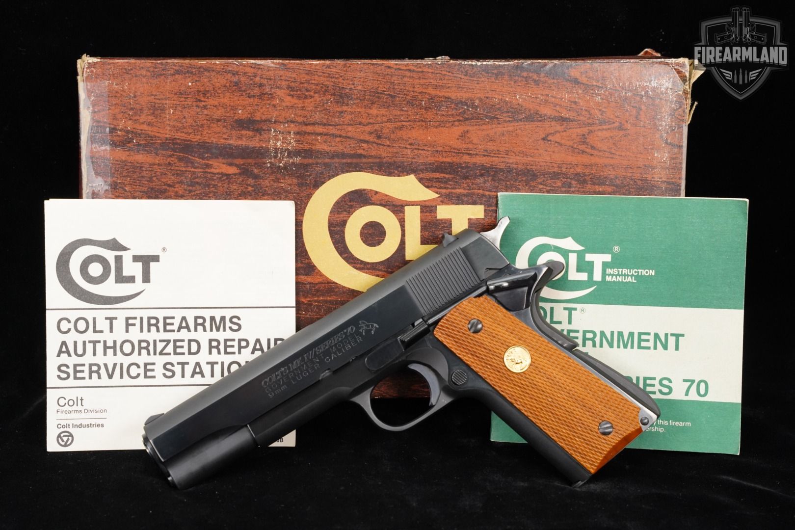 Minty Colt Government Model Mk IV Series 70 1911 9mm 5