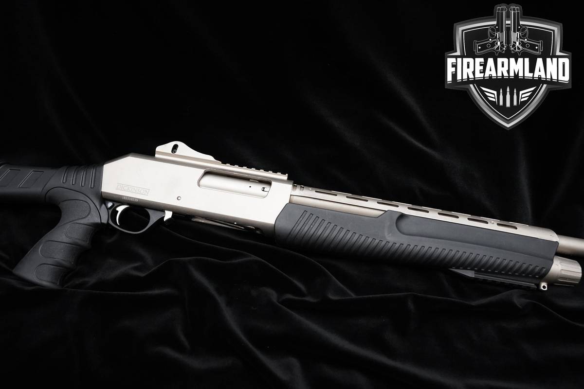 Dickinson XX3D Marine 12-Gauge Silver Marinecote Dickinson +ORIG XX3D CASE