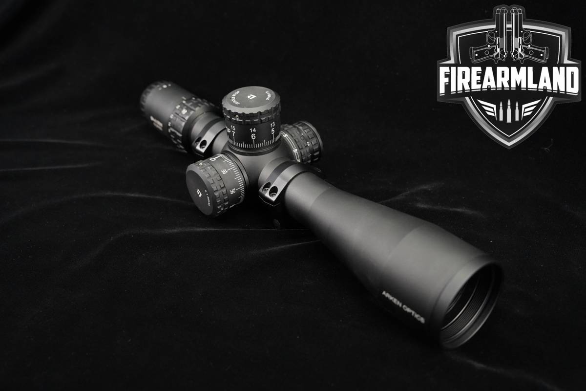 Arken Optics SH-4J GENII 6-24x50 VPR MIL Reticle FFP Scope SH4J Gen 2