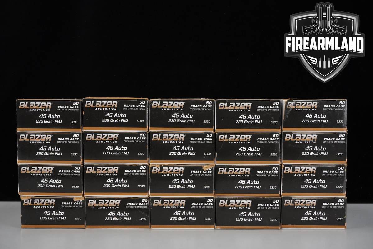1000 RDS! 45 ACP Ammo 45ACP