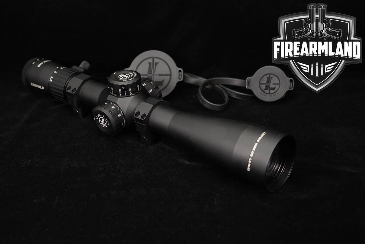 Leupold Mark 4HD 4.5-18x52mm MRAD FFP PR2-MIL Reticle Scope Mark4HD MK 4-HD
