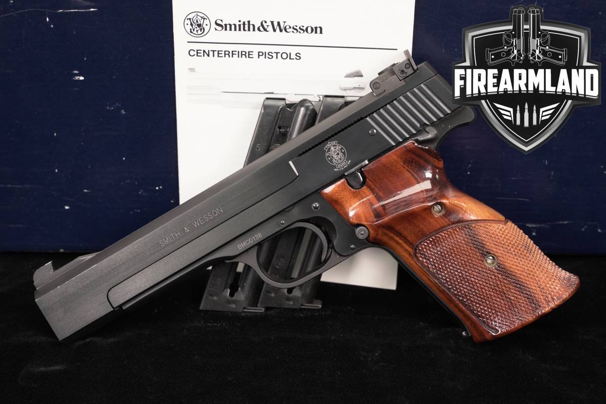 1993 Smith & Wesson Model 41 22LR 5.5" S&W +3 MAGS & ORIG BOX