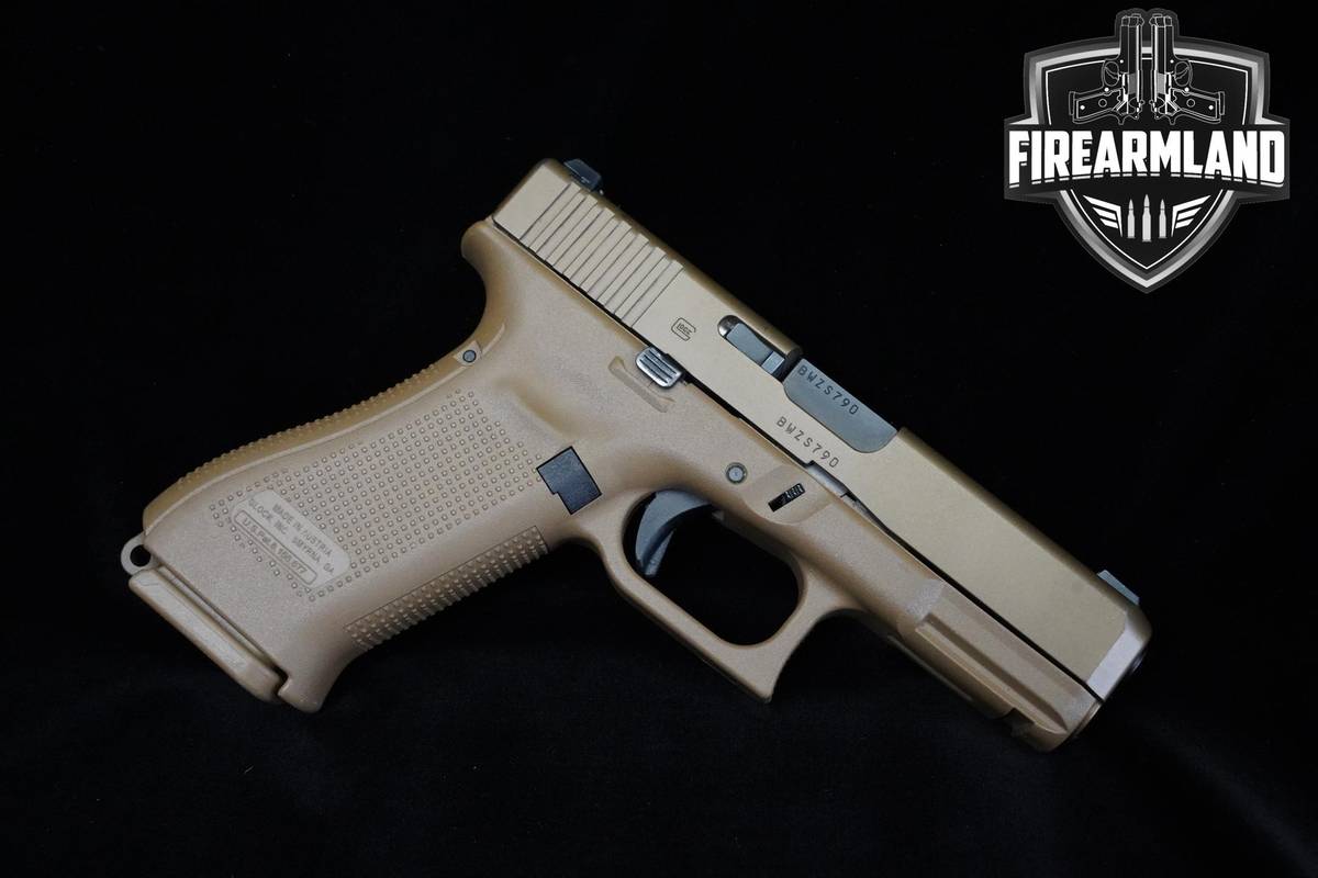 Glock 19X 9mm 4.02" Coyote nPVD Glock G19 Glock 19 +2 MAGS & ORIG CASE