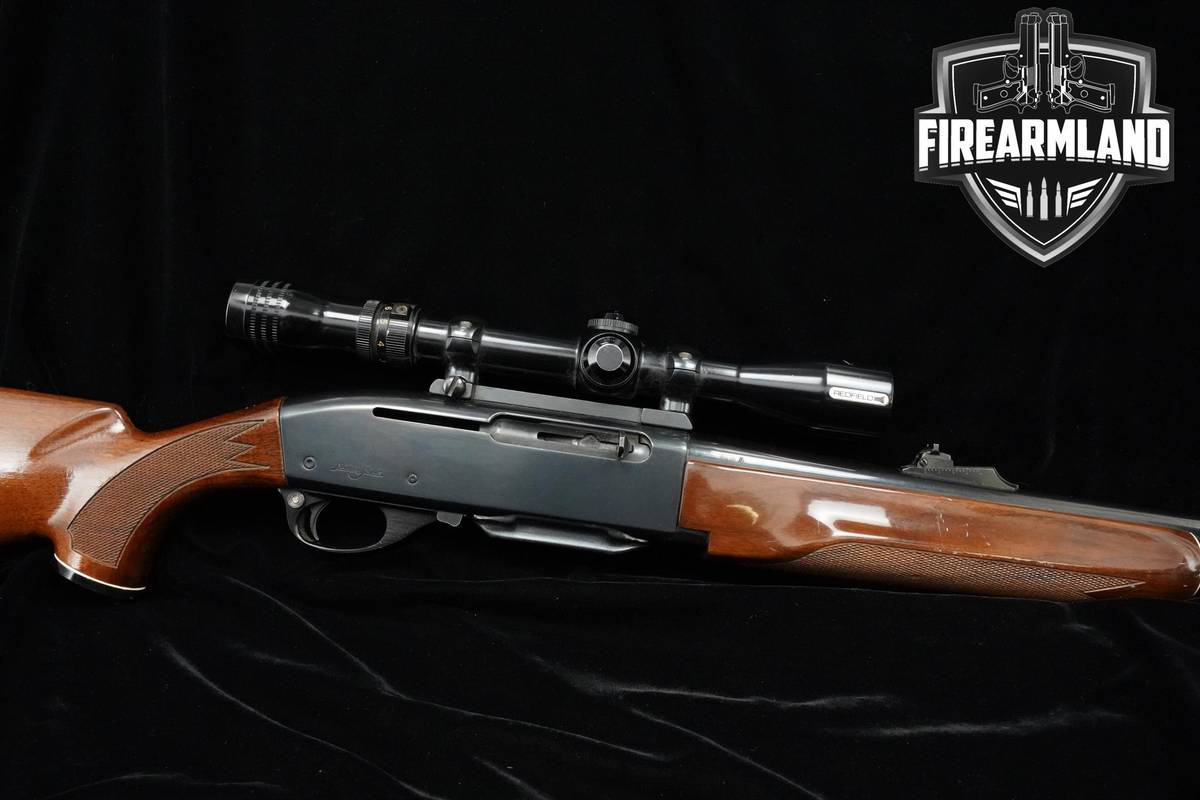 1987 Remington Model Four 243 Win 22" Blued Remington Four Model-4 +OPTIC