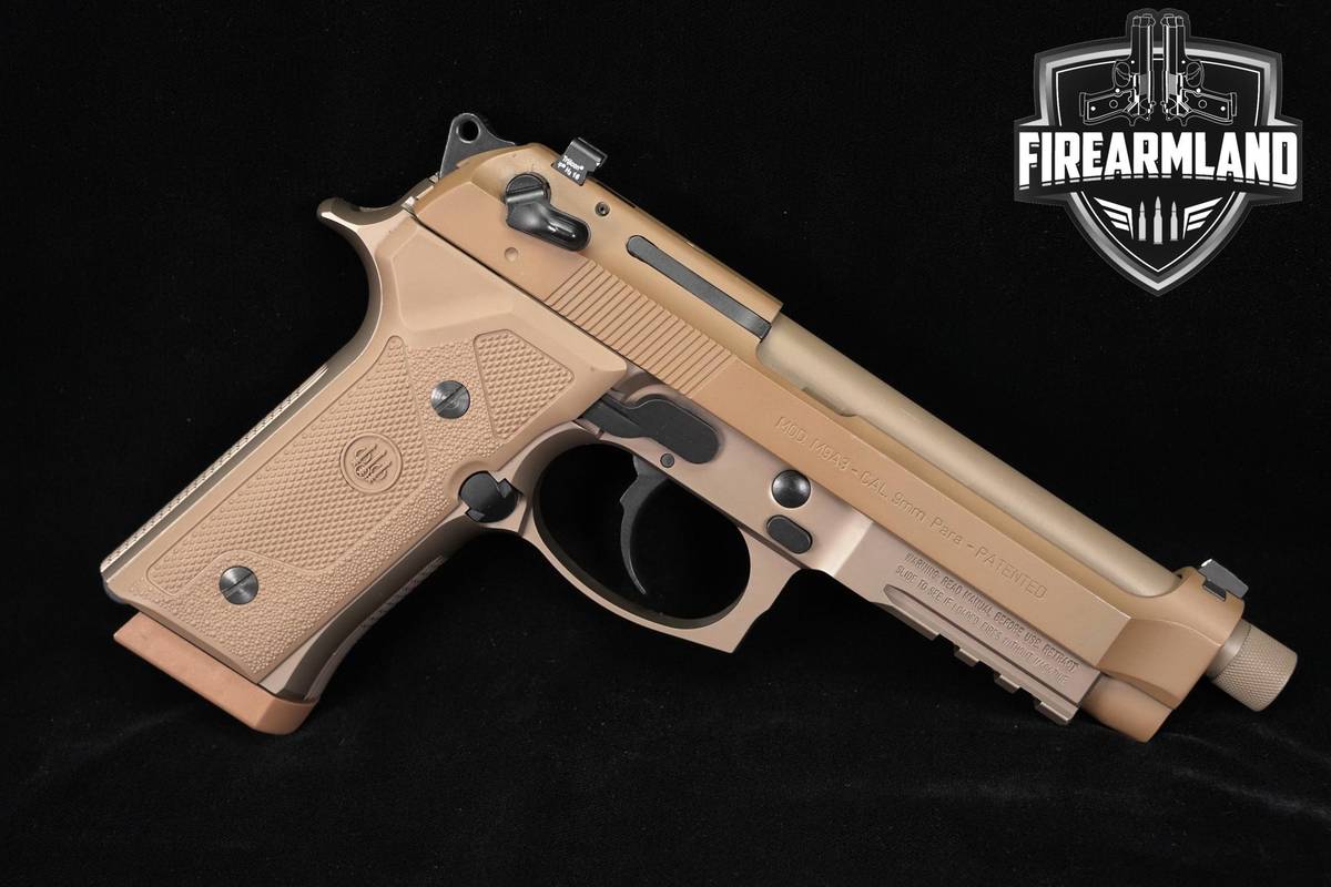 Beretta M9A3 9mm 5.1" FDE M9 A3 Defense Tactical Pistol +3 MAGS & ORIG CASE