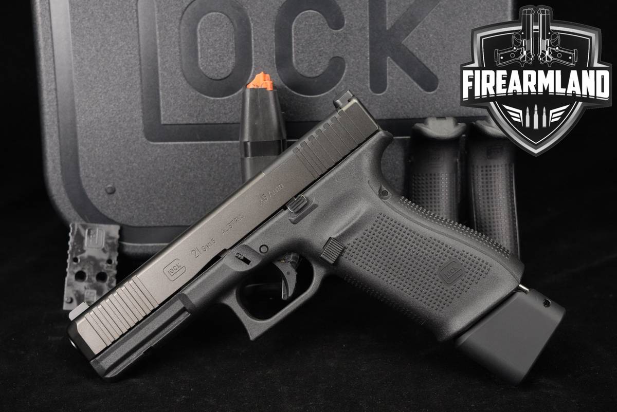 Glock 21 Gen5 MOS G21 Gen 5 45ACP 4.61" +2 MAGS & ORIG CASE