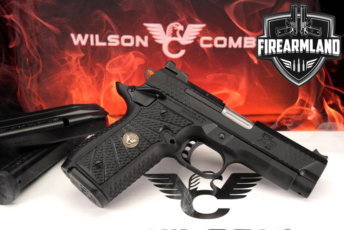 Wilson Combat EDC X9 2.0 9mm 4" WC EDCX9 1911 2011 +3 MAGS & ORIG CASE