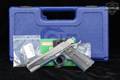 2019 Colt Government Model Competition Series, Series 70 9mm Luger Two-Tone Stainless & Blue Titanium in Very Good Condition Image 2