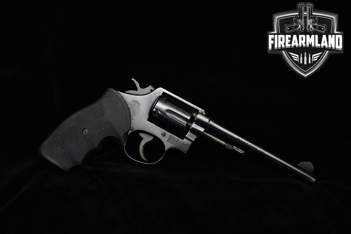 1966 Smith & Wesson (S&W) Model 10-5 Military Police 38 Special 6" S&W 10-5