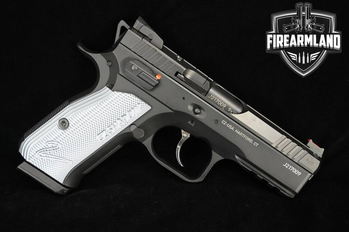 CZ Shadow 2 Compact 9mm CZ-Shadow-2-Compact OPTIC READY +2 MAGS & CASE