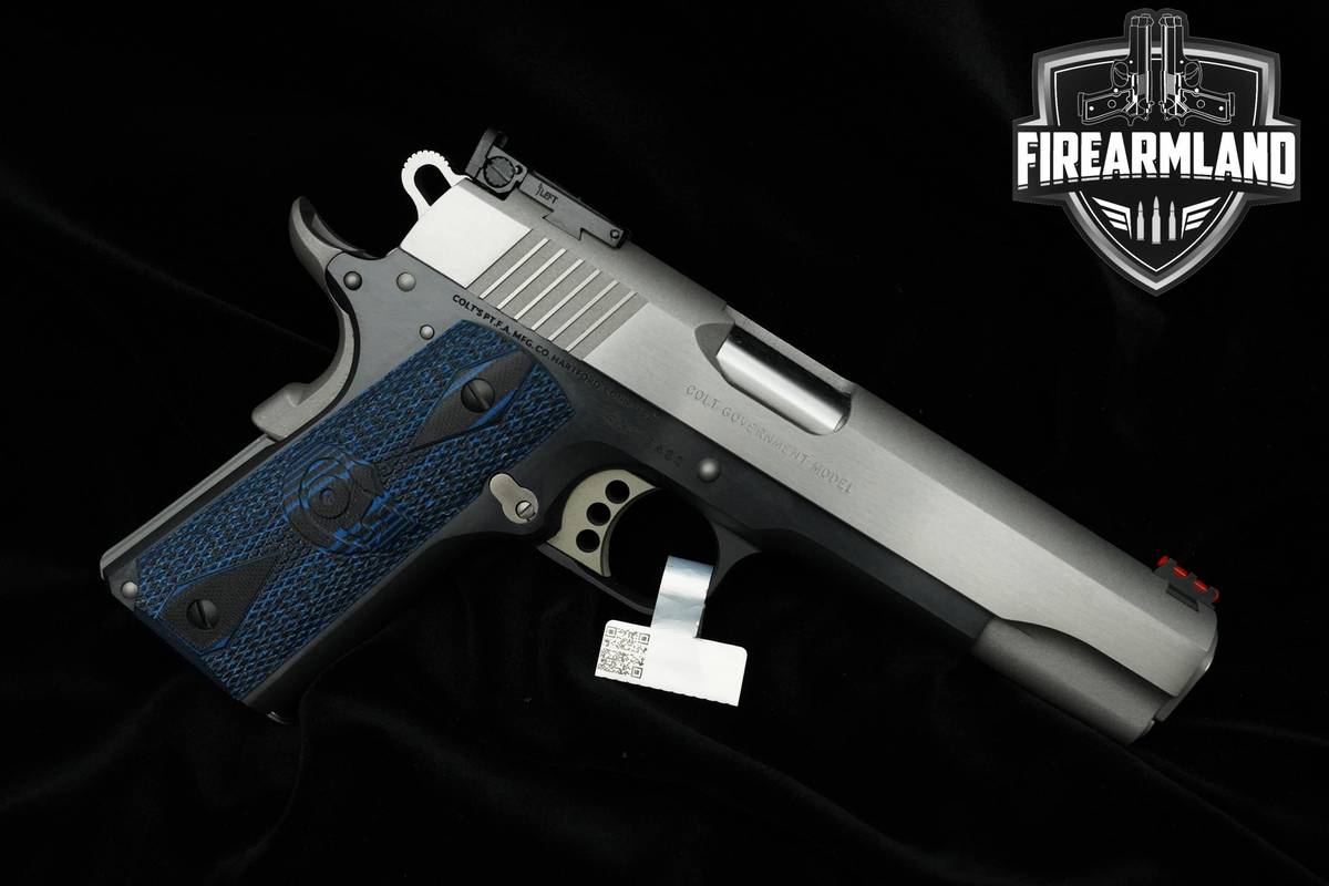 Colt 1911 GOLD CUP TROPHY GOVERNMENT MODEL 45 ACP 5" Colt MATCH +ORIG CASE