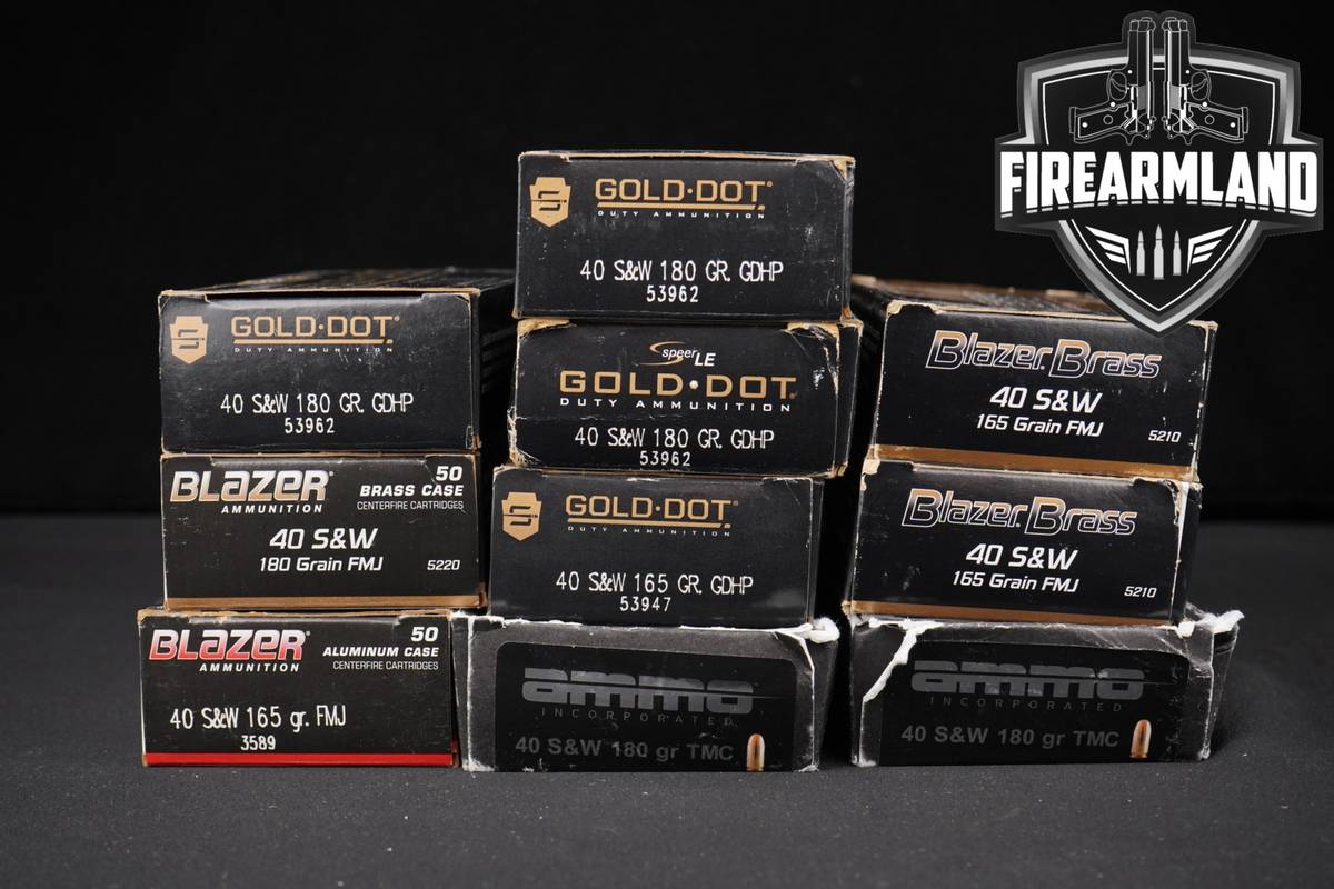 500 RDS! 40 S&W Ammo Ammunition