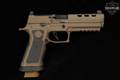Sig Sauer P320 XFIVE DH3, Custom Works 9mm Luger Coyote Tan in Excellent Condition Image 3