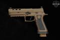 Sig Sauer P320 XFIVE DH3, Custom Works 9mm Luger Coyote Tan in Excellent Condition Image 4