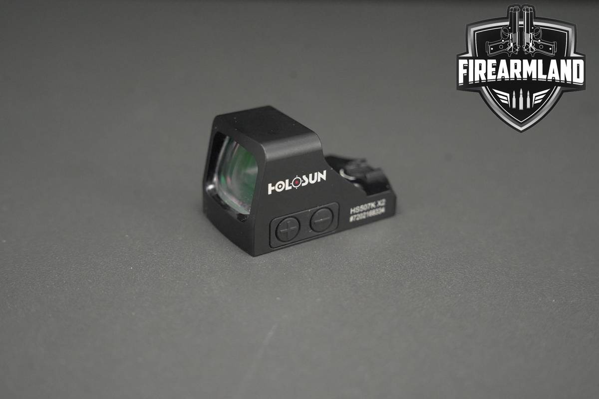 Holosun HS507K-X2 Red 2 MOA Dot and 32 MOA Circle Multi-Reticle OPTIC