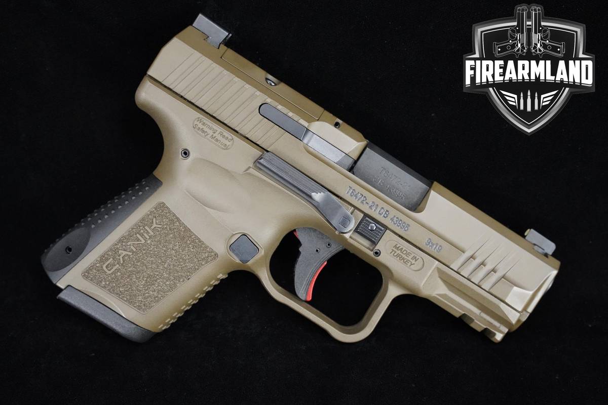Canik TP9 Elite SC 9mm Desert Brown Canik-TP9 Elite-SC +ORIG CASE & HOLSTER
