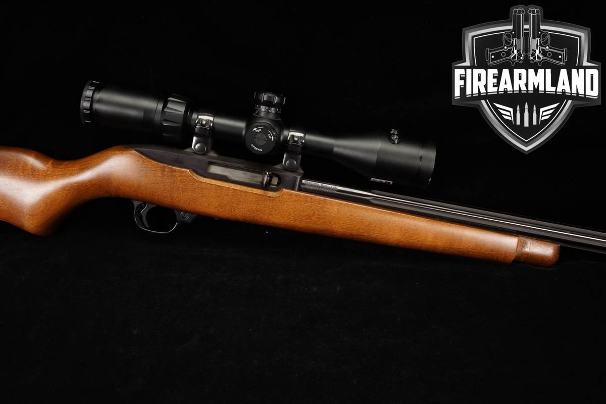 2002 Ruger 10/22 Magnum 17 HMR 18" Hardwood 10 22 1022 +VISM SCOPE