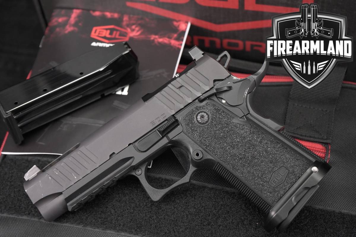 Bul Armory SAS II EDC Pro Compact 9mm 1911 2011 PORTED +2 MAGS & ORIG BOX