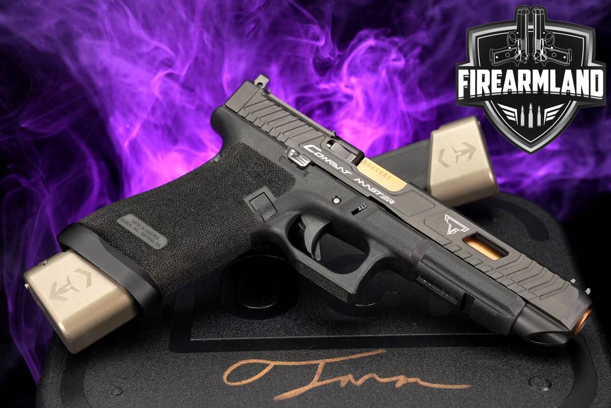 Taran Tactical TTI Glock 34 Combat Master Gen5 MOS 9mm +2 MAGS, ORIG CASE