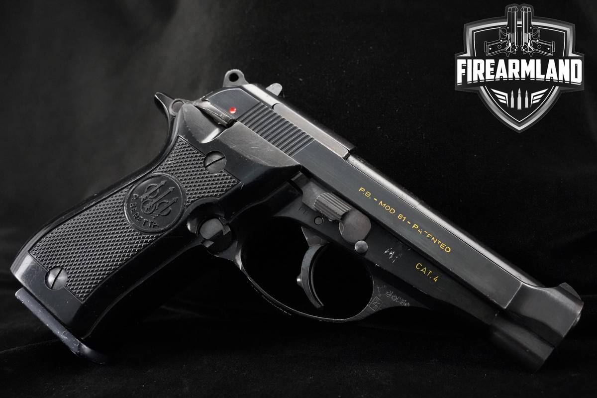 1980 Beretta Model 81 Cheetah 32 ACP 3.6" Blued Beretta 81 +2 MAGS