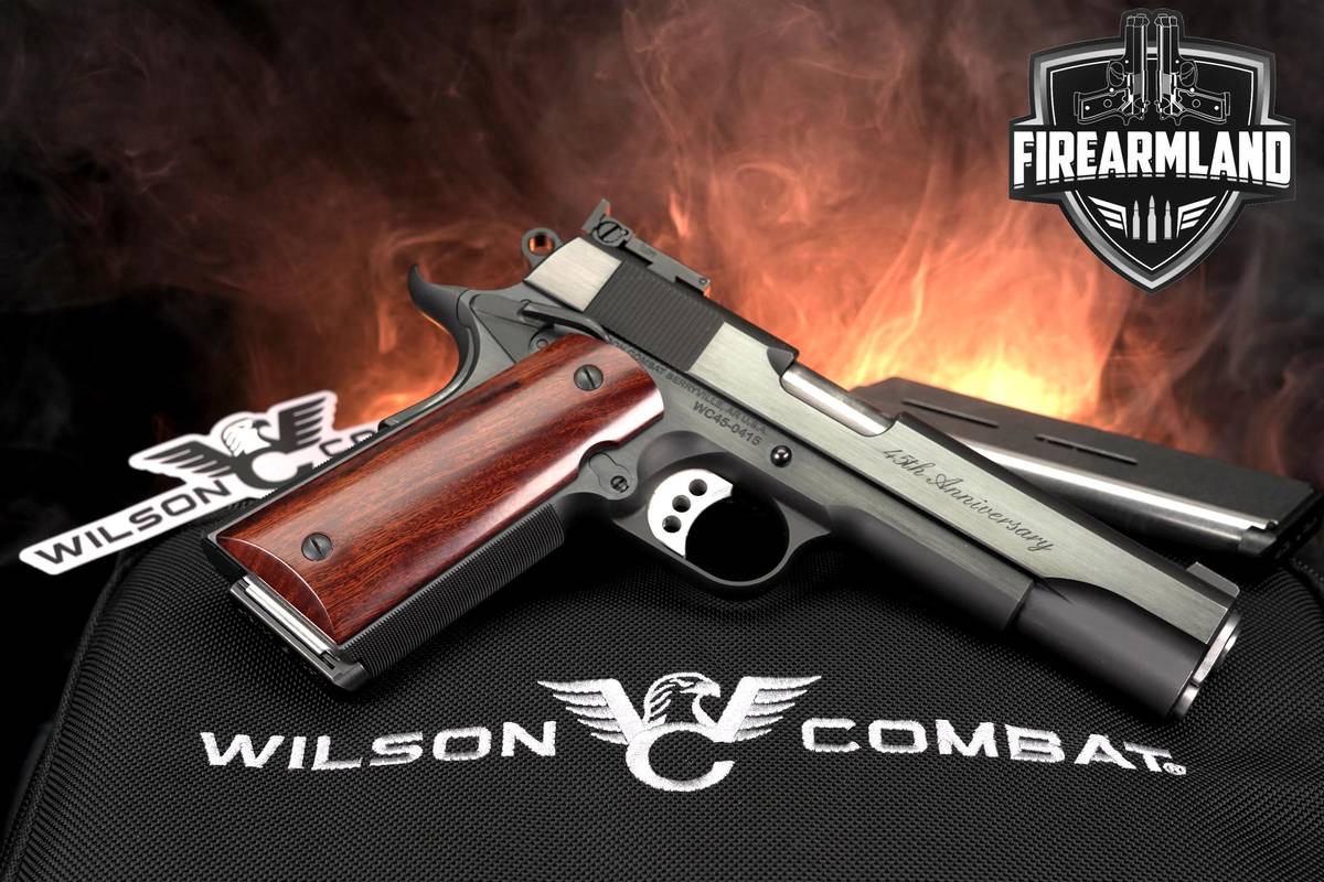 SPECIAL EDITION Wilson Combat WC CQB 45th Anniversary 1911 45 ACP +OG CASE