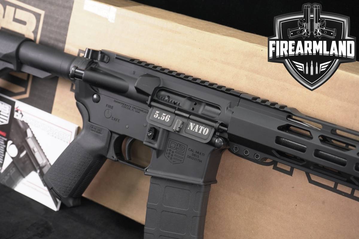 Diamondback DB15 Carbon Series 5.56 NATO AR-15 AR15 16 DB +ORIG BOX