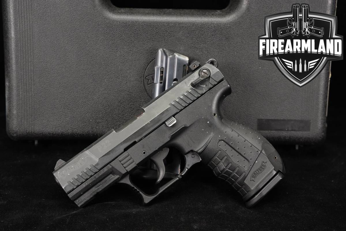 Walther P22 First Generation 22LR 3.4" DA/SA +2 MAGS & CASE
