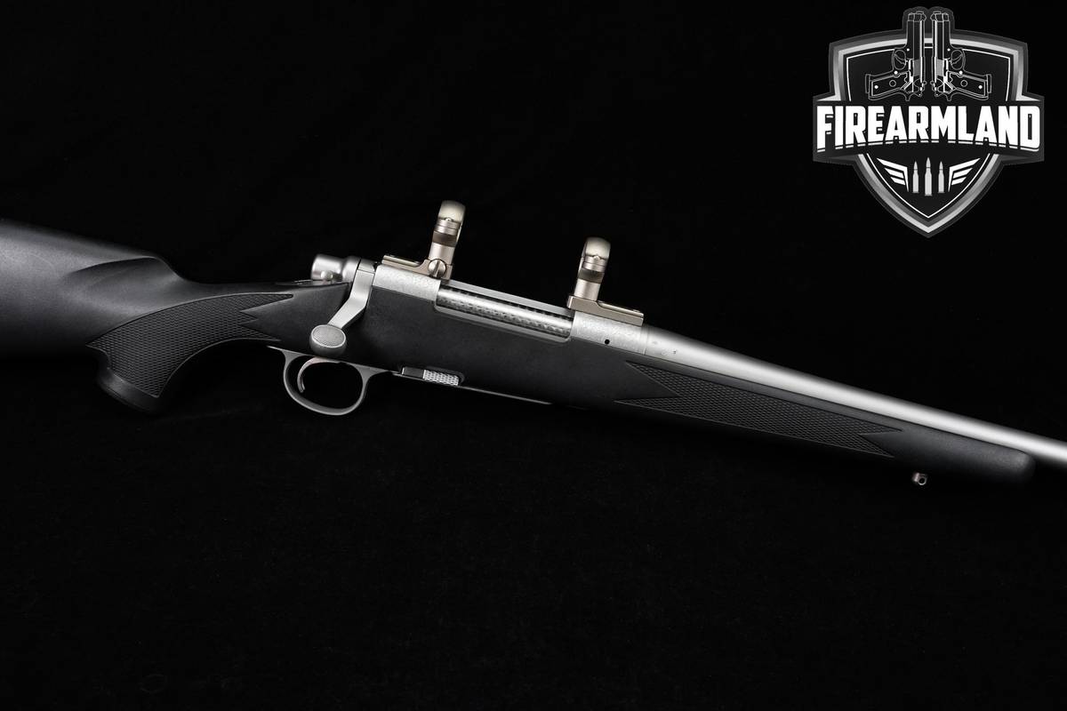 ENGRAVED Remington Model 700 BDL Stainless 24" Hunting Sporting Rifle