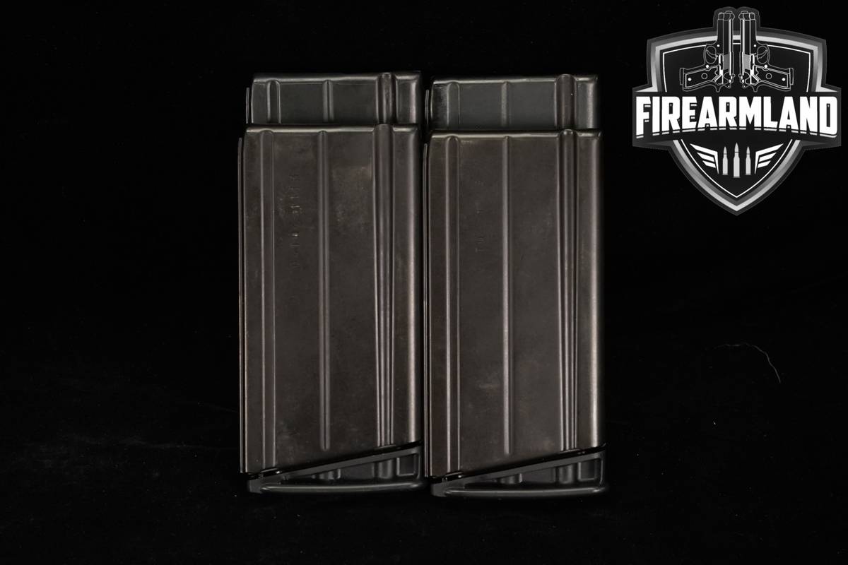 FN FOUR (4) Black SCAR 17 20 Round Magazines 7.62mm NATO MK17 Mags