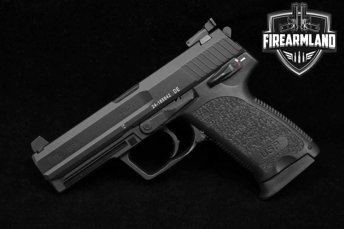 Heckler & Koch USP Custom Sport 9mm H&K-HK-USP +2 MAGS & ORIG CASE