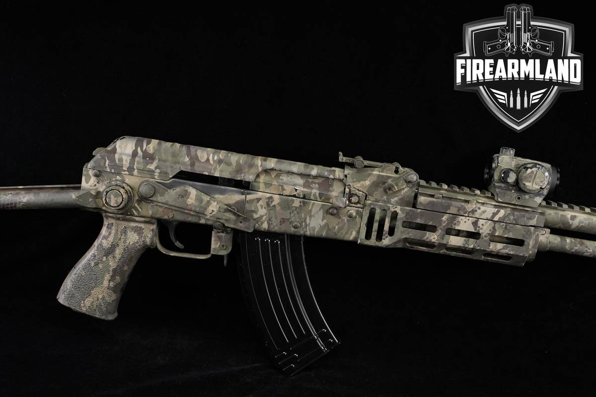 Cugir WASR-10 10/63 Underfolder 7.62x39 16.3" Camouflage AK-47 AK47 +3 MAGS
