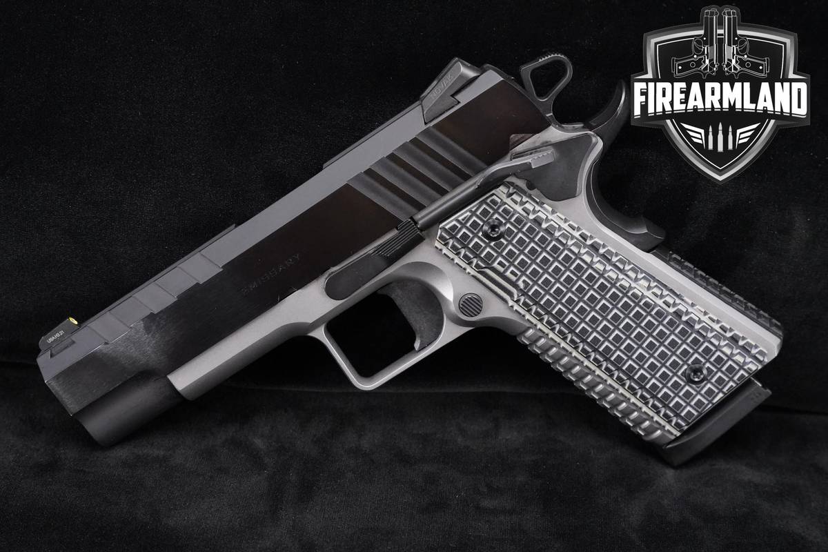 DESIRED! Springfield Armory 1911 Emissary 45-ACP 4.25" A1 Blued & Stainless